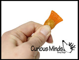Mesh Tube and Marble Fidget Toy