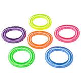 LAST CHANCE - LIMITED STOCK - SALE  - 72 Different Bright Spring Coil Fidget Bracelets -  Sensory Fidget Toy - 4 Different Styles 6 Colors