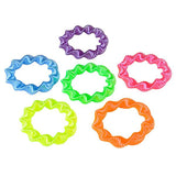 72 Different Bright Spring Coil Fidget Bracelets -  Sensory Fidget Toy - 4 Different Styles 6 Colors