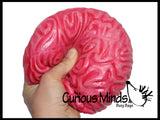 LAST CHANCE - LIMITED STOCK -  Giant Brain Ball - Flexible Soft Air Filled Novelty Ball -  Sensory, Stress, Fidget Toy