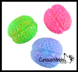 LAST CHANCE - LIMITED STOCK - Brain Confetti Water Bead Mold-able Stress Ball - Squishy Gooey Shape-able Squish Sensory Squeeze Balls