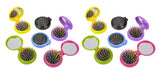 LAST CHANCE - LIMITED STOCK  - Compact Folding Hair Brush with Mirror