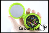 LAST CHANCE - LIMITED STOCK - SALE  - Beads on Brush Pegs - Compact Fine Motor Learning Toy
