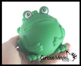 Frog Bubble Pop Ball -  Cute Animal Bubble Poppers on Ball Squeeze to Pop - Silicone Push Poke Bubble Wrap Fidget Toy - Press Bubbles to Pop - Bubble Popper Sensory Stress Toy