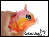 LAST CHANCE - LIMITED STOCK - Unicorn Bubble Ball With Pop Out Nose -  Bubble Poppers on Ball Squeeze to Pop - Silicone Push Poke Bubble Wrap Fidget Toy - Press Bubbles to Pop - Bubble Popper Sensory Stress Toy