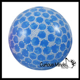 NeeDoh Bubble Glob Soft Gel Filled Stretch Ball - Ultra Squishy and Moldable Relaxing Sensory Fidget Stress Toy Nee Doh