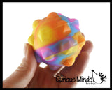 BULK - WHOLESALE -  SALE - Bubble Pop Ball -  Bubble Poppers on Ball Squeeze to Pop - Silicone Push Poke Bubble Wrap Fidget Toy - Press Bubbles to Pop - Bubble Popper Sensory Stress Toy
