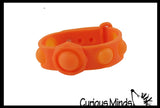LAST CHANCE - LIMITED STOCK - CLEARANCE / SALE - Bubble Pop Bracelet - Silicone Push Poke Bubble Wrap Fidget Toy - Press Bubbles to Pop the Bubbles Down - Bubble Popper Sensory Stress Toy Jewelry