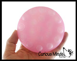 Bubble Disc Pop Ball -  Bubble Poppers on Ball Squeeze to Pop - Silicone Push Poke Bubble Wrap Fidget Toy - Press Bubbles to Pop - Bubble Popper Sensory Stress Toy