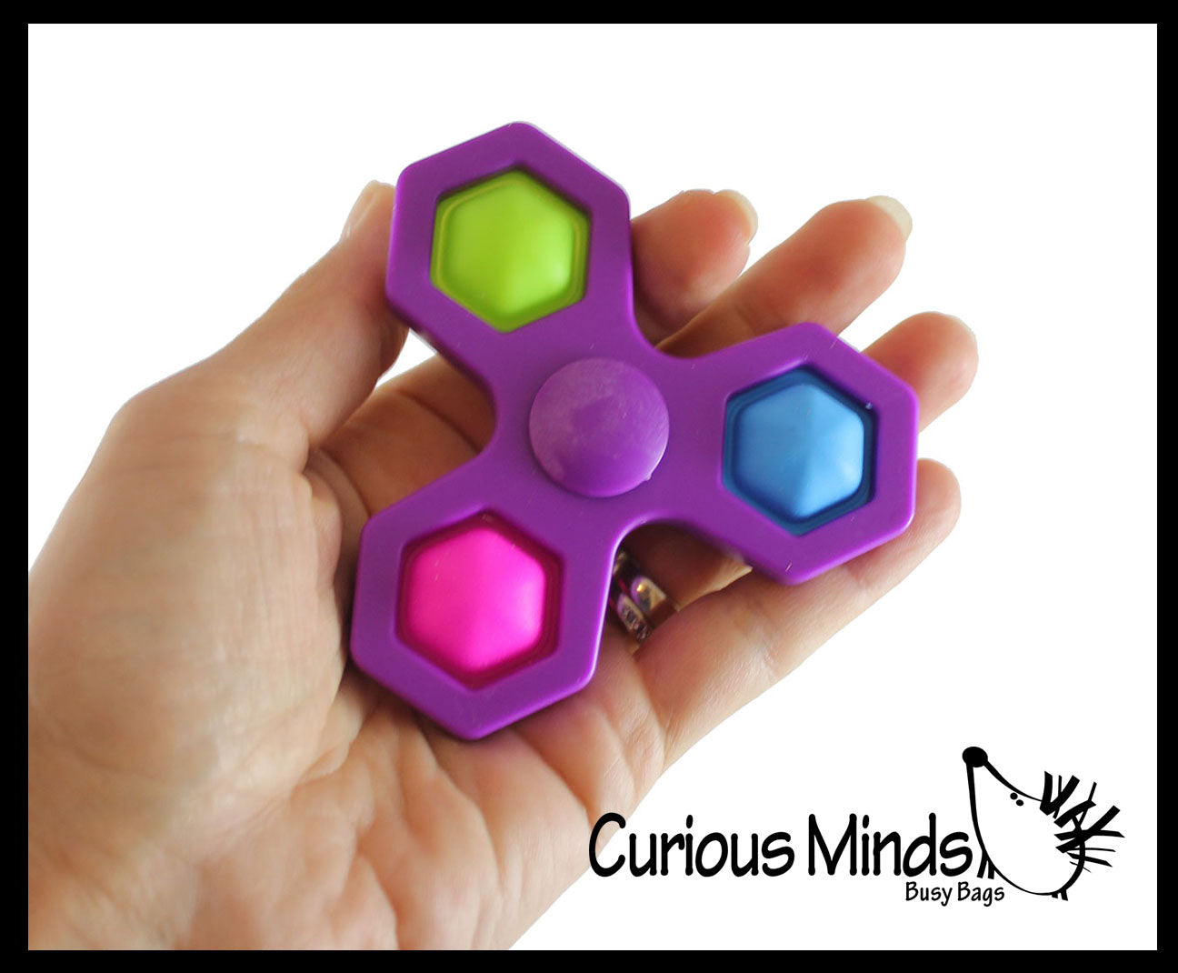 Purple fidget spinner deals
