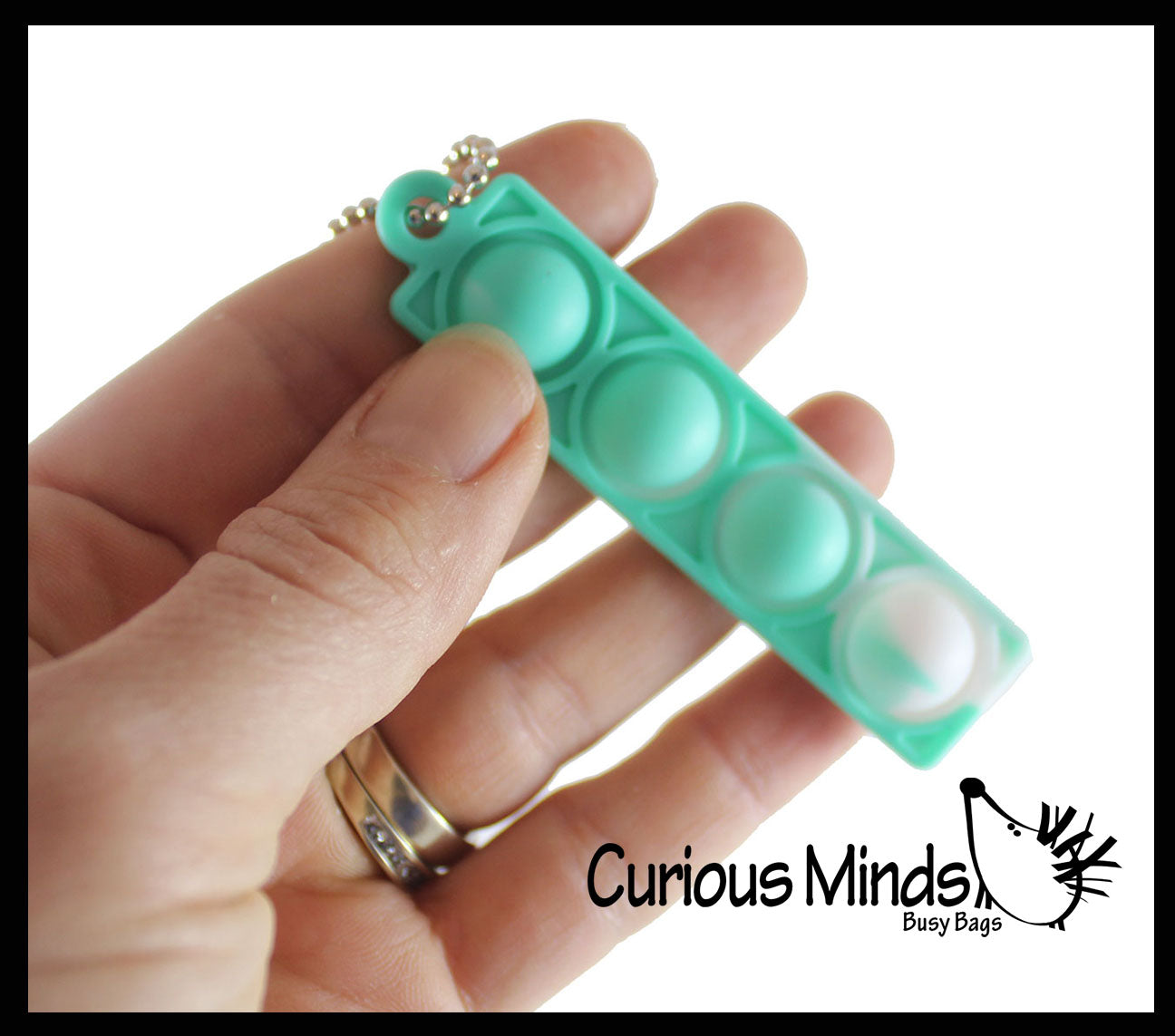 Fidget Wraps Zipper Pull Bubble Pop Clip on Fidget - Bubble Poppers on Clip Squeeze ...