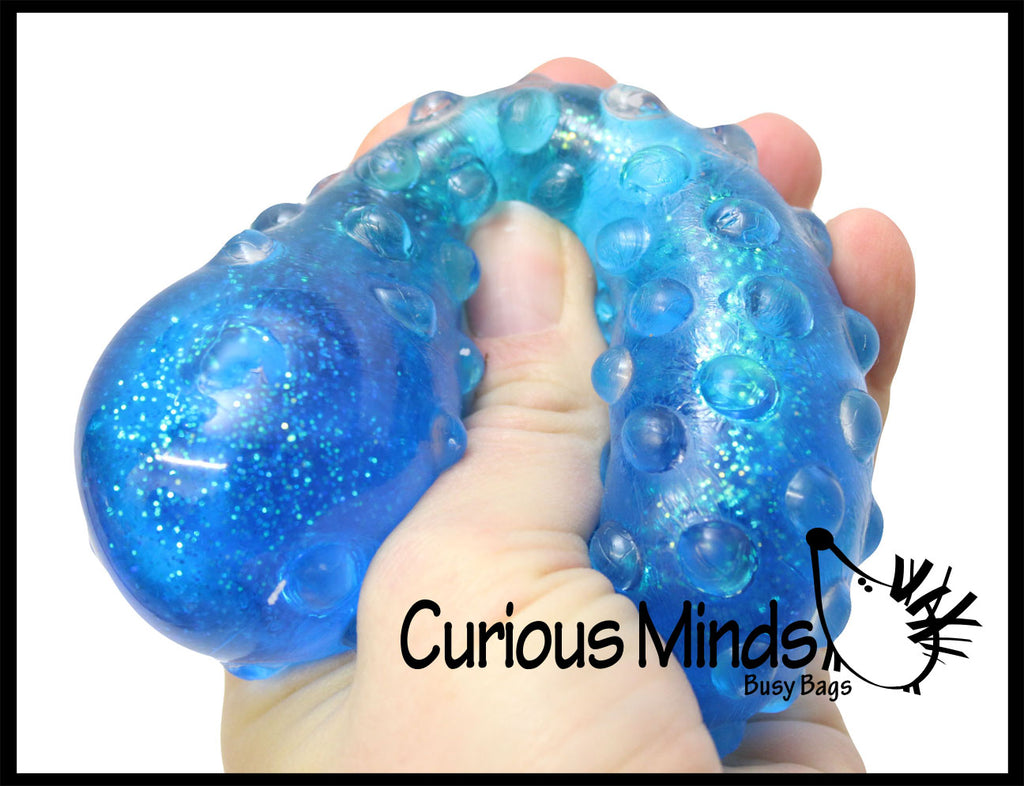 Bumpy Gel Filled Squeeze Stress Ball  -  Sensory, Fidget Toy