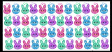 Small Bunny on Clip Bubble Popper Toy - Easter Themed - Easter Basket Fidget - Bubble Pop Fidget Toy - Silicone Push Poke Bubble Wrap Fidget Toy - Press Bubbles to Pop - Bubble Popper Sensory Stress Toy OT