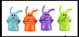 LAST CHANCE - LIMITED STOCK - Bunny Rabbit Finger Puppets - Cute Easter Themed Small Toys - Easter Egg Filler Set - Small Toy Prize Assortment Egg Hunt
