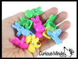 Bunny Rabbit Rings - Cute Jewelry Easter Themed Small Toys - Easter Egg Filler Set - Small Toy Prize Assortment Egg Hunt