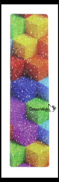 Textured Stickers Rainbow Textured Sensory Sticker W/ Mindfulness ...