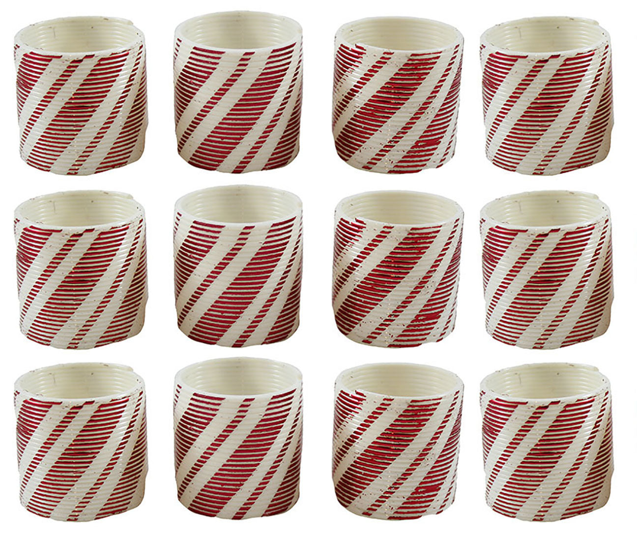 Magic Spring Cane Candy Cane Mini Magic Spring Toy - Fun Silly Coil Party Favor Toy - Ch ...