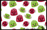 192 Candy Cane Theme Mix -  Cute Christmas Magic Springs, Pencils, Erasers -- Fun Party Favor Toy - Christmas Winter  (16 Dozen)