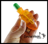 Mini Carrot Shaped Easter Bubbles with Wands - Party Favor - Easter Basket Filler