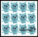 BULK - WHOLESALE -  SALE - Cat Color Changing Squeeze Stress Balls  -  Sensory, Stress, Fidget Toy - Magic Squeeze to Blend to New Color