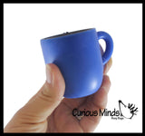Pup in a Cup - Cat in a Cup - Adorable Pop Up Pupachino - Cute Squeeze Toy - Fun Fidget - Unique OT Hand Strength, Fine Motor