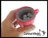 Pup in a Cup - Cat in a Cup - Adorable Pop Up Pupachino - Cute Squeeze Toy - Fun Fidget - Unique OT Hand Strength, Fine Motor