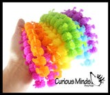Stretchy Caterpillar Animal Puffer Stretchy Noodle Toys - Fun Long Stretch Toys - Soft & Flexible - Fidget Sensory Toy - Stretchy Noodle String