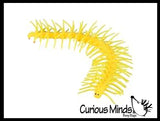 Stretchy Centipede Bug Caterpillar Animal Puffer Stretchy Noodle Toys - Fun Long Stretch Toys - Soft & Flexible - Fidget Sensory Toy - Stretchy Noodle String