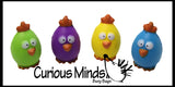 LAST CHANCE - LIMITED STOCK  - SALE - Cute Egg Chick Stress Ball - Easter