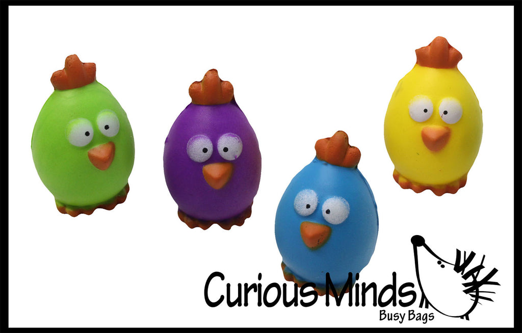 LAST CHANCE - LIMITED STOCK  - SALE - Cute Egg Chick Stress Ball - Easter