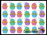 Small Chick in Egg on Clip Bubble Popper Toy - Easter Themed - Easter Basket Fidget - Bubble Pop Fidget Toy - Silicone Push Poke Bubble Wrap Fidget Toy - Press Bubbles to Pop - Bubble Popper Sensory Stress Toy OT