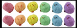 Small Chick Squishy Balls in Capsules -  Easter / Spring Themed Squishy Animals -  Sensory, Stress, Fidget Party Favor Toy - Egg Hunt