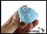 Small Chick Squishy Balls in Capsules -  Easter / Spring Themed Squishy Animals -  Sensory, Stress, Fidget Party Favor Toy - Egg Hunt
