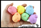 Set of 60 Chick Theme Easter Egg Filler Set - Small Toy Prize Assortment Egg Hunt Chicken Lover (5 DOZEN)