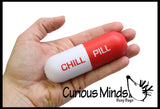 Chill Pill Stress Ball -  Sensory, Stress, Fidget Toy - Doctor Pharmacist