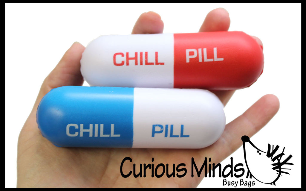 Chill Pill Stress Ball -  Sensory, Stress, Fidget Toy - Doctor Pharmacist