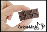 LAST CHANCE - LIMITED STOCK - Cute Chocolate Candy Bar Erasers - Scented Novelty and Functional Adorable Eraser Novelty Prize, School Classroom Supply