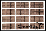 LAST CHANCE - LIMITED STOCK - Cute Chocolate Candy Bar Erasers - Scented Novelty and Functional Adorable Eraser Novelty Prize, School Classroom Supply