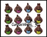 LAST CHANCE - LIMITED STOCK -  SALE - Chocolate Duck Figurines -  Sensory, Stress, Fidget Toy - Easter