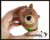 Cute Christmas Themed Vinyl Characters - Fun Party Favor Toy - Christmas Winter Decoration Gift