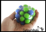 Click Clack Noisy DNA Ball - Huge Molecule Unique Squishy Fidget Ball