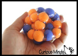 Click Clack Noisy DNA Ball - Huge Molecule Unique Squishy Fidget Ball