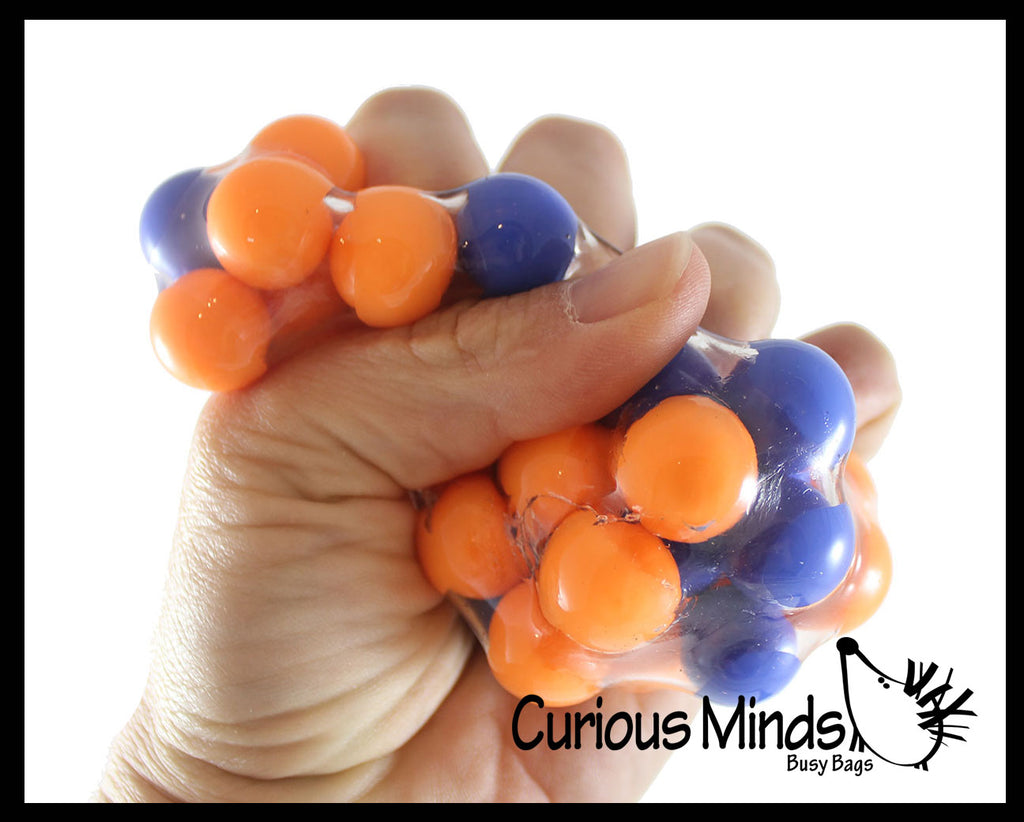 LAST CHANCE - LIMITED STOCK - Click Clack Noisy DNA Ball - Huge Molecule Unique Squishy Fidget Ball