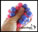 LAST CHANCE - LIMITED STOCK - Click Clack Noisy DNA Ball - Huge Molecule Unique Squishy Fidget Ball
