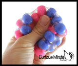 Click Clack Noisy DNA Ball - Huge Molecule Unique Squishy Fidget Ball