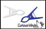 Large Clothespin Tong Tweezers for Children - Fine Motor Tools, Occupational Therapy, Special Needs, Sensory Bin, Preschool Tools