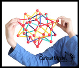 LAST CHANCE - LIMITED STOCK - SALE  -  Collapsible Ball - Expanding and Contracting Ball - Grow and Shrink Fidget Ball - Anxiety Breathing Exercises