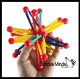 LAST CHANCE - LIMITED STOCK - SALE  -  Collapsible Ball - Expanding and Contracting Ball - Grow and Shrink Fidget Ball - Anxiety Breathing Exercises