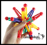 LAST CHANCE - LIMITED STOCK - SALE  -  Collapsible Ball - Expanding and Contracting Ball - Grow and Shrink Fidget Ball - Anxiety Breathing Exercises