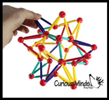 LAST CHANCE - LIMITED STOCK - SALE  -  Collapsible Ball - Expanding and Contracting Ball - Grow and Shrink Fidget Ball - Anxiety Breathing Exercises